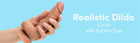 Lifelike Lover Classic Realistic Dildo 6 Inch .